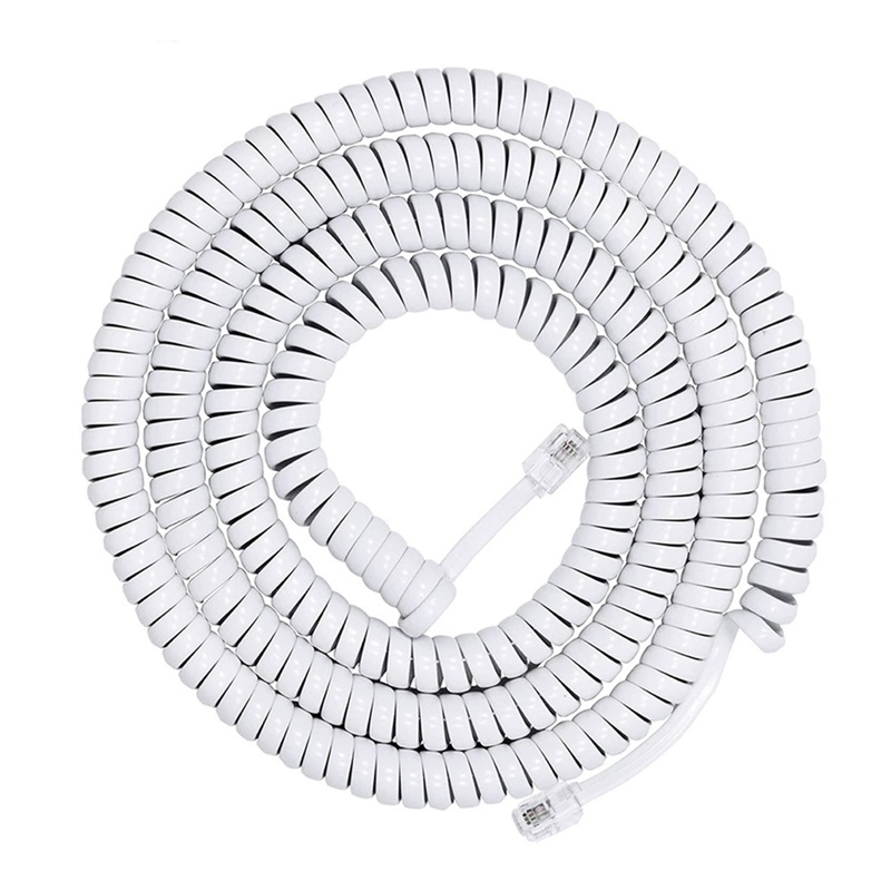 3m rj9 4 p 4c telefontillbehör telefonsladd fast linje utrullad rullad fast telefonkabel lursladd linje  rj11 rj22 kabel