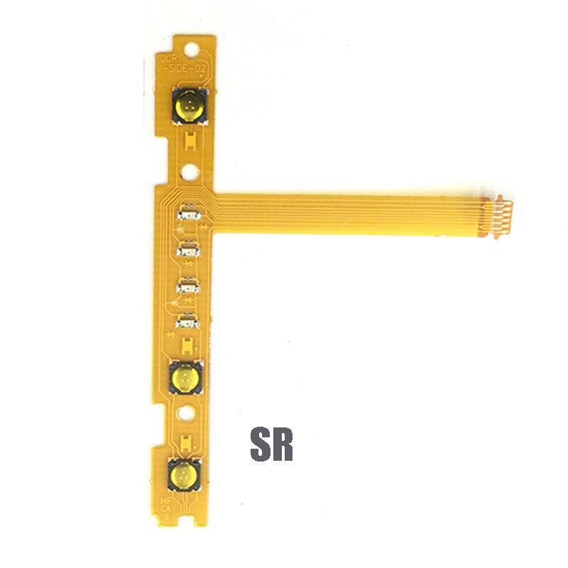 ZR ZL L SL SR/On Off Volume Ribbon Cable/Card Slot/ ABXY Buttons Sticker Key Ribbon Flex Cable For NS/N-Switch repair cable: SR