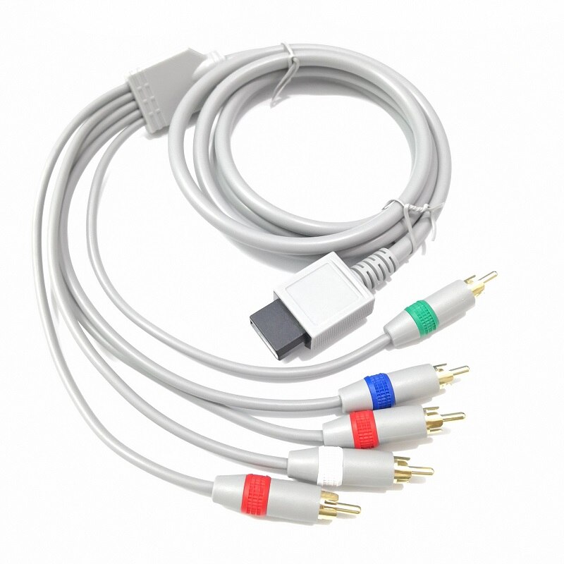 1.8M Component Audio Video Kabel Hd Av Kabel Voor Nintendo Wii En Wii U Grijs