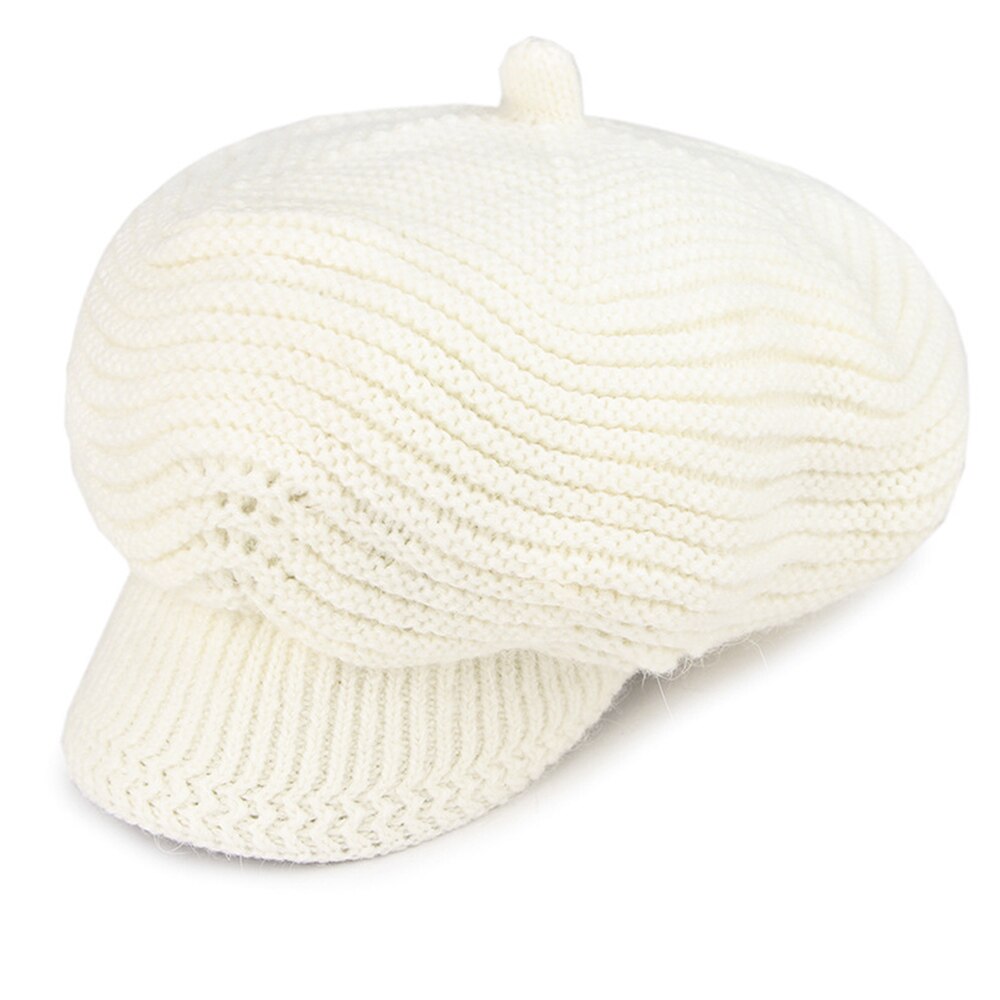 Hüte für Frauen Frühling Herbst Gestrickte Hütte Warme Mädchen Kappen Damen lässig Wolle Hütte Winter Mütze Frauen Kappe Winter hüte