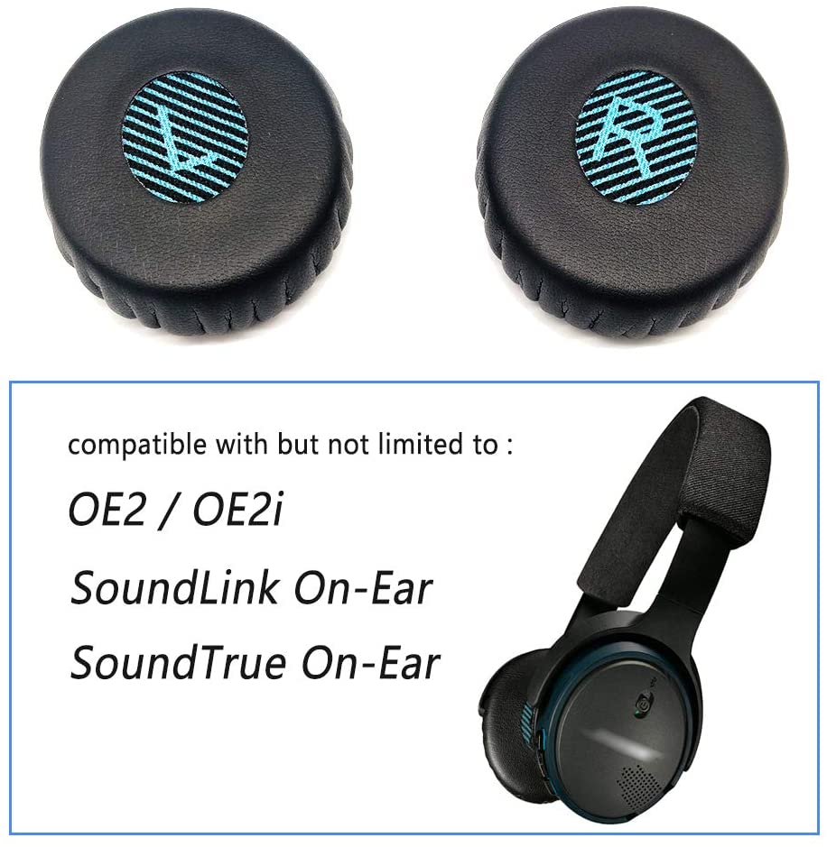 Vervanging Foam Oorkussens Voor Bose Soundlink On-Ear (Oe), on-Ear 2 (OE2), OE2i En Soundtrue On-Ear (Oe) Hoofdtelefoon