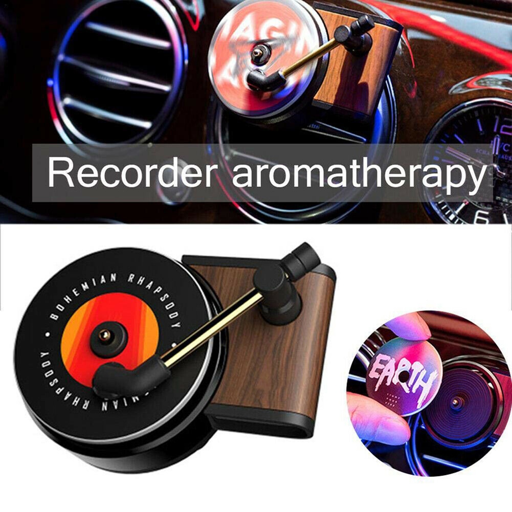 Reproductor de Perfume Retro con salida de aire acondicionado para coche, aromaterapia para coche LHB99