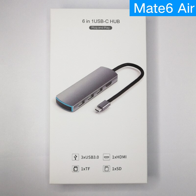 Lämplig för apple laptop typ-c dockningsstation usb 3.0