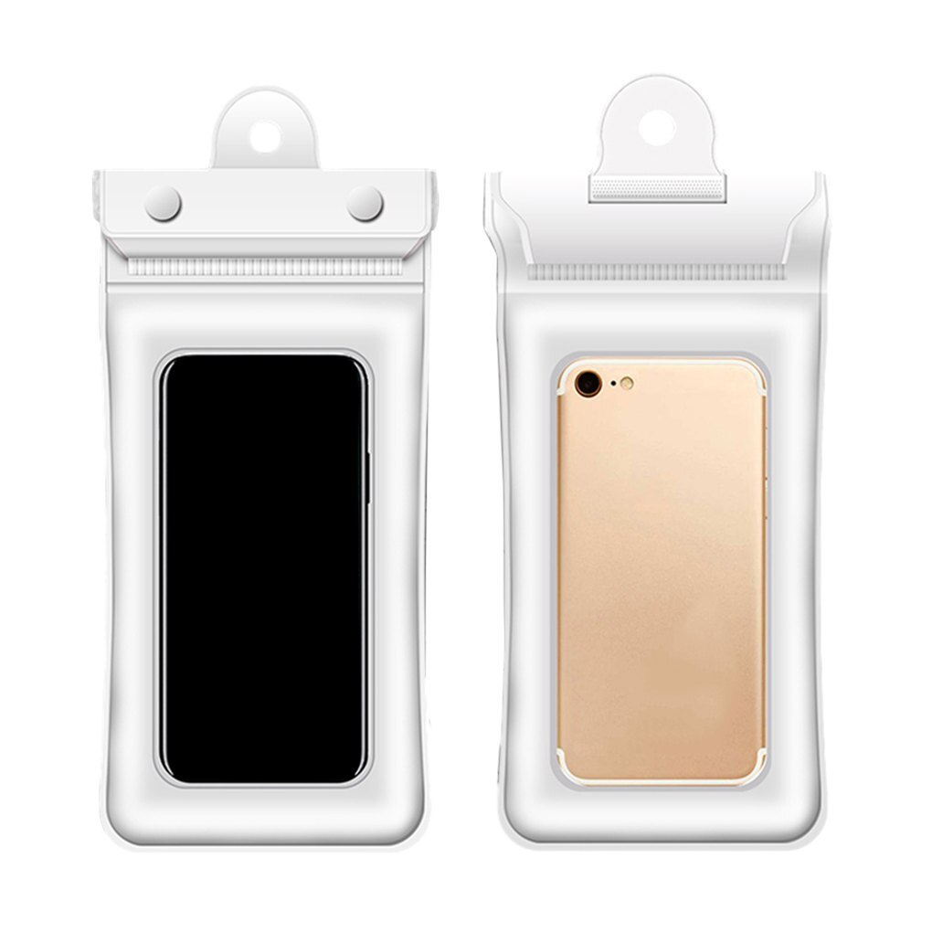 Essager étui étanche pour Smartphone sous 6.5 ''3 couches d'étanchéité coque de téléphone sac pochette de protection natation étanche à l'eau couverture: Black