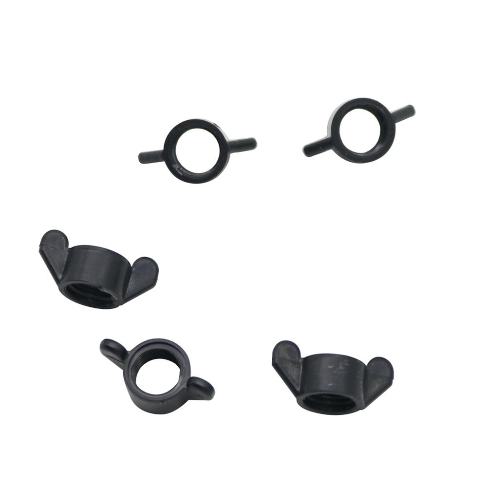 100 piezas de pollo codorniz automática tazas tuercas de tornillo aves de corral fuentes tornillos de fijación Animal de accesorios
