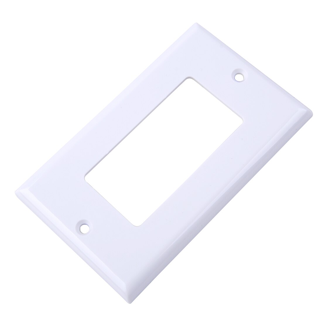 LETAOSK 1pc Faceplate Blank Wall Outlet Socket Plate Keystone Jack Replacement 11.4cm*7cm