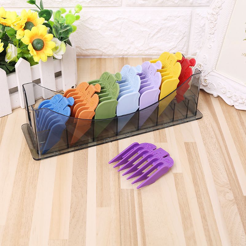 8 Grid Base For 8P Universal Hair Clipper Limit Comb Guide Attachment Size Barber Replacement