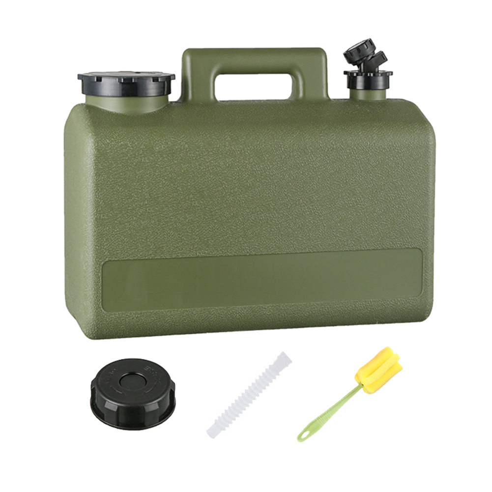 20L Outdoor Wateremmer Grote Capaciteit Draagbare Camping Waterzak Container met Kraan Rijden Watertank voor Picknick Wandelen: Beige