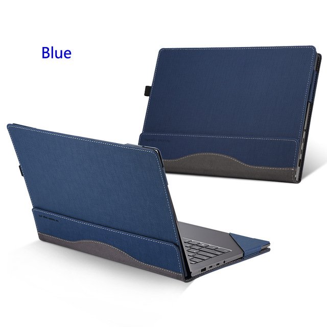Fodral för lenovo yoga 6 13 alc 6 13.3 laptopfodral avtagbar notebook pc-fodral väska tangentbord skyddande hud stylus: Mörkblå / För yoga 6 13 alc 6