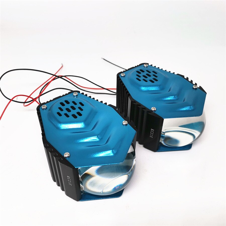 2Pcs High Beam Led Projector Lens Koplamp 12V 72W 5000K Matrix Led Licht Voor H7 9005 9006 Mistlamp Retrofit Auto Licht Diy