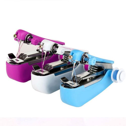 Portable Mini Hand Held Sewing Machine Small Compact Child Easy Stitcher