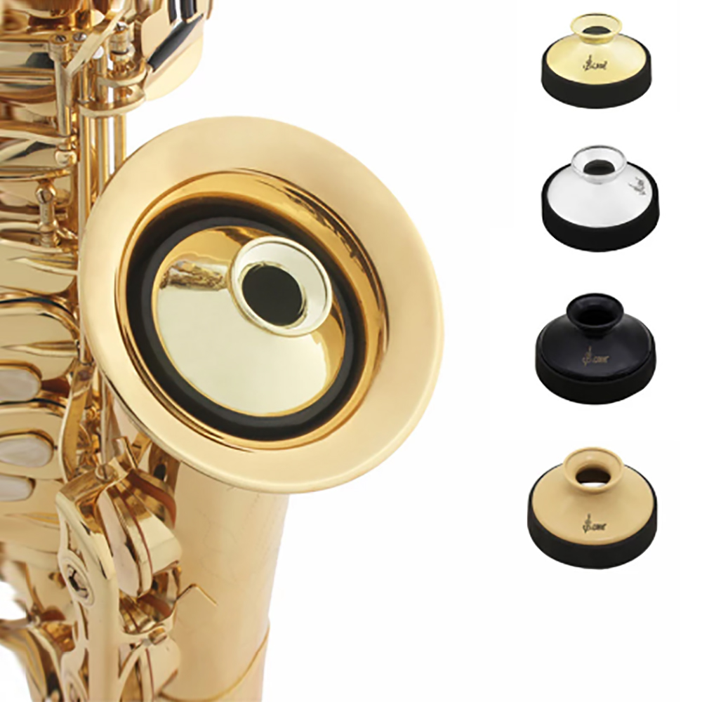 Altsaxofoon Demper Houtblazers Muziekinstrument Accessoires Ronde Lichtgewicht ABS Mute Demper voor Altsaxofoon