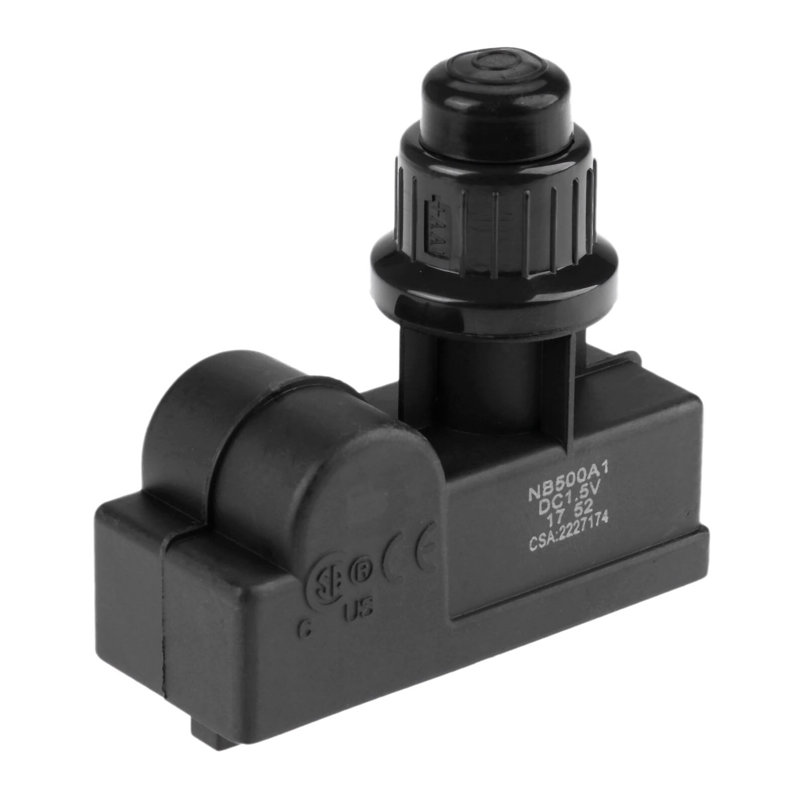 Generador de chispa Universal, 1 salida, botón pulsador, encendedor para parrilla de Gas BBQ, reemplazo DC1.5V