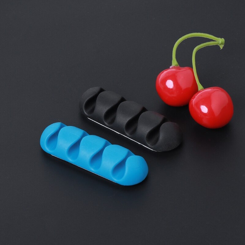 Cable Reel Organizer Desktop Clip Cord Management Headphone Charger Wire Holder Retailsale