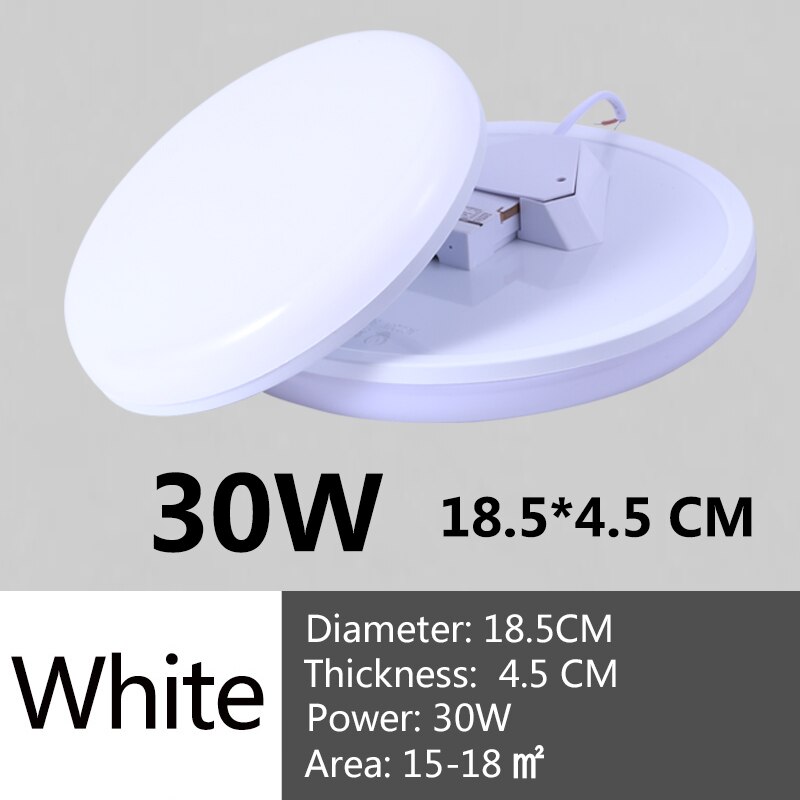 Led Panel Licht 15W 20W 30W 50W Opbouw Moderne LED Plafondlamp Ronde Binnenverlichting woonkamer Badkamer