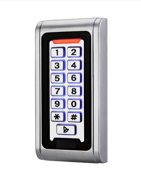 Waterproof outdoor Metal RFID Keypad Door lock Standalone Access Control reader gate opener use: all metal