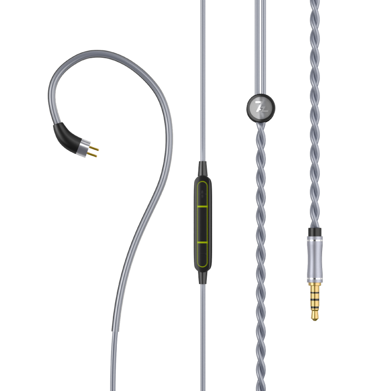 7hz g1 10mm driver dinâmico monitor intra-auricular fones de ouvido de alta fidelidade com cabo substituível de 2 pinos estável e confiável de 0.78mm: Vermelho
