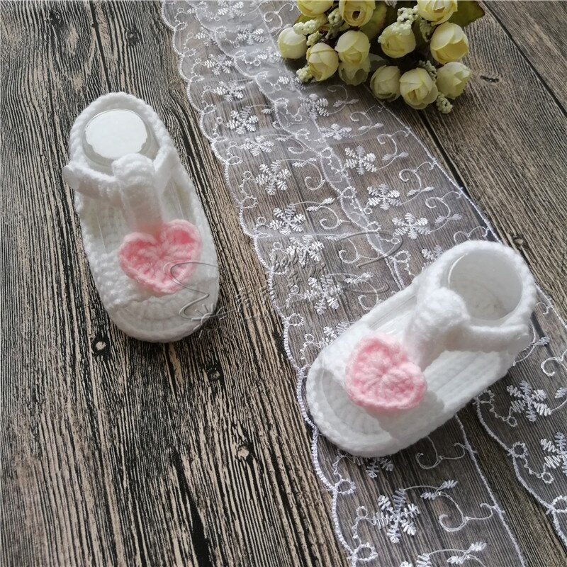 Qyflyxuejunjun Handgemaakte Handwoven Sandalen Voor Hartvormige Baby 'S In Zomer