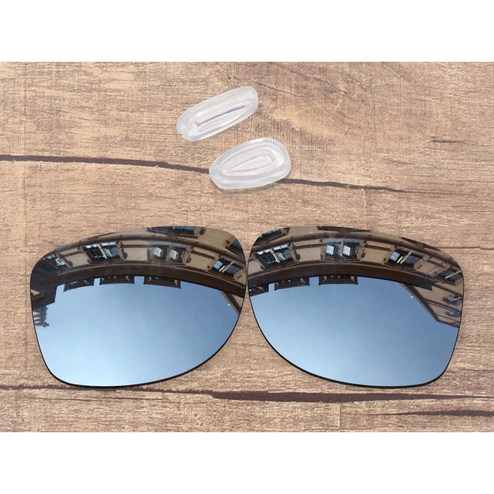 Vonxyz 20 + Kleurkeuzes Gepolariseerde Vervanging Lenzen Voor-Oakley Gauge 8 L OO4124-62 Frame: Chrome-Nose Pads