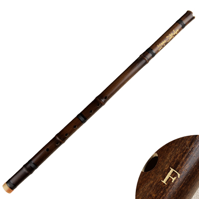 G/F Key-Flauta de bambú china Xiao, instrumento Musical tradicional Vertical, hecho a mano, Instrumentos profesionales: Brown F key