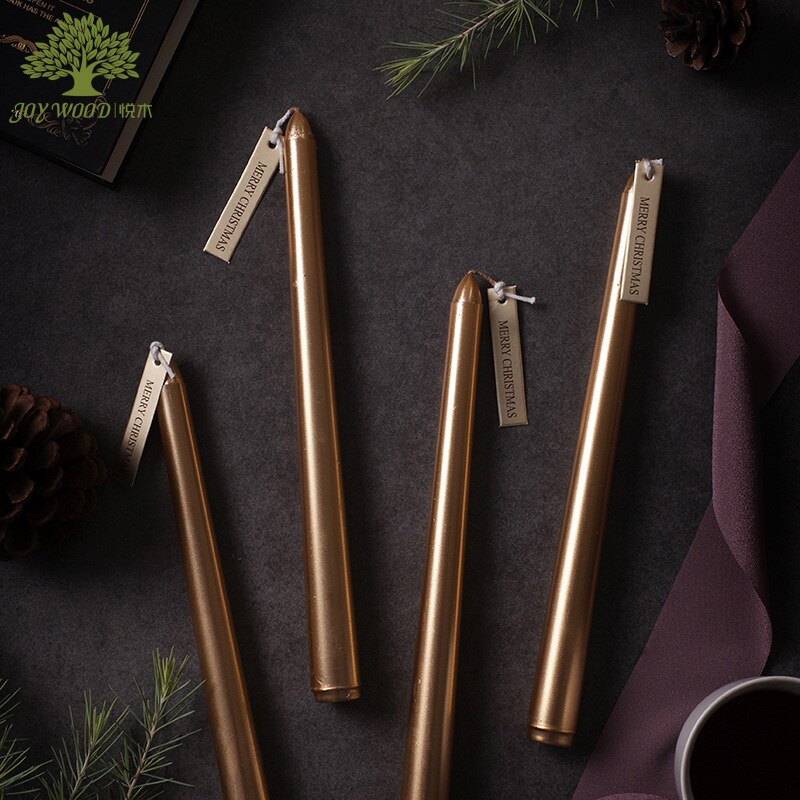 Farbverlauf Kerze Rauchfreien Lange Europäischen Duft Kerze Hochzeit Party Kleine Hacer Velas Dekoration EB50LZ