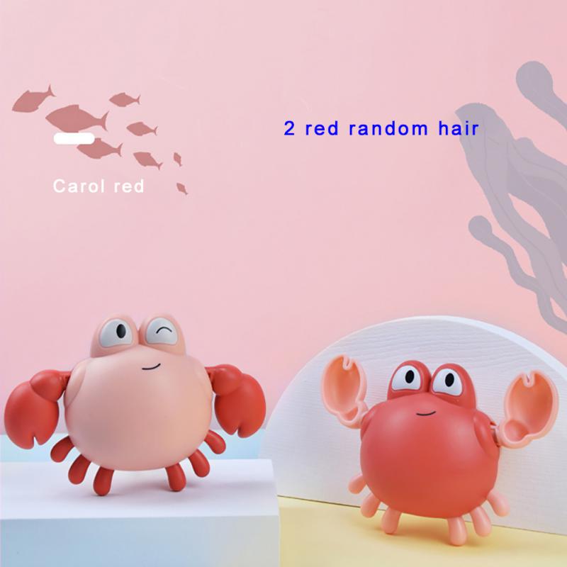 Baby Child Bath Toy Crab Clockwork Kids Beach Bath Toys Bathroom Bathing Swimming Toys Игрушки Для Детей: 01 1pc random