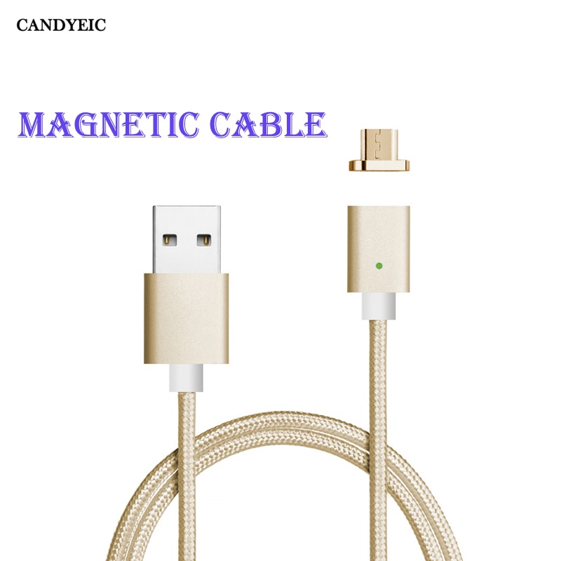 CANDYEIC Magnetic Charger For Xiaomi Redmi 6pro Cable Redmi 6 Micro USB Cable For Redmi 5 4 3 Magnetic Cable USB Fast Charging