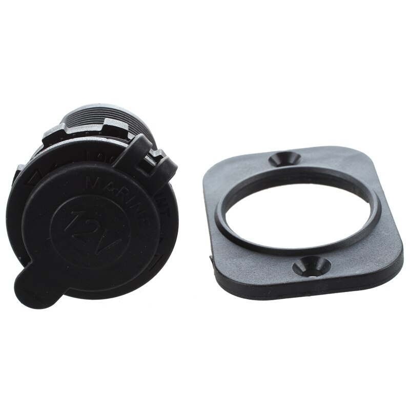 2 X Stopcontact 12V Sigarettenaansteker Plug Verzonken Voor Auto Moto Boot