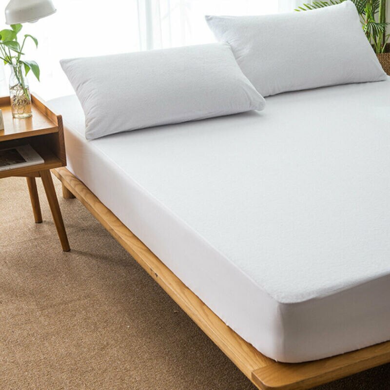 Vedenpitävä patjan suojus asennettu lakanan päällinen vedenpitävä asennettu tikattu tyynynpäällinen vedenpitävä tikattu pakkaus patjan päällinen