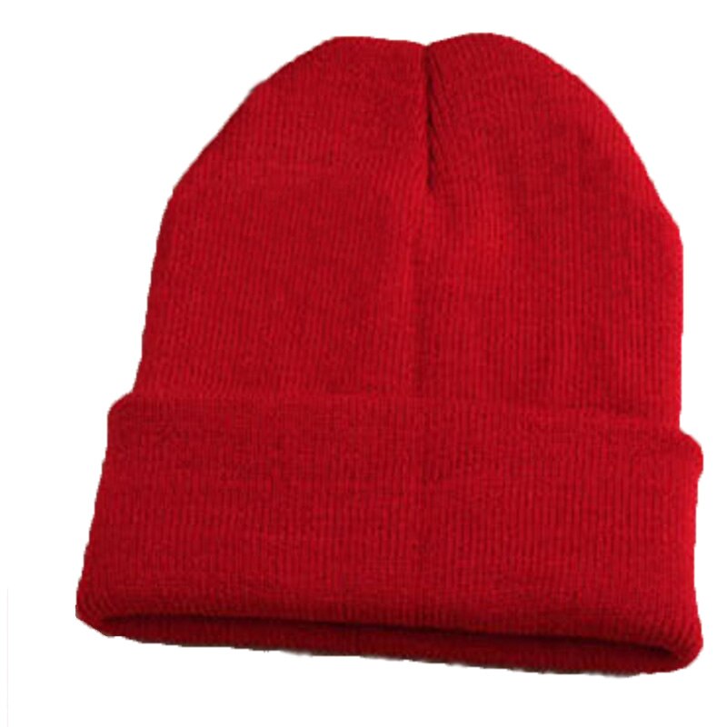 candy stijl wollen gebreide vrouwen Hoeden Meisjes Caps Jongens Mutsen hip hop winter warm caps cagoule cap Skullies bonne voor mannen: Red Wine