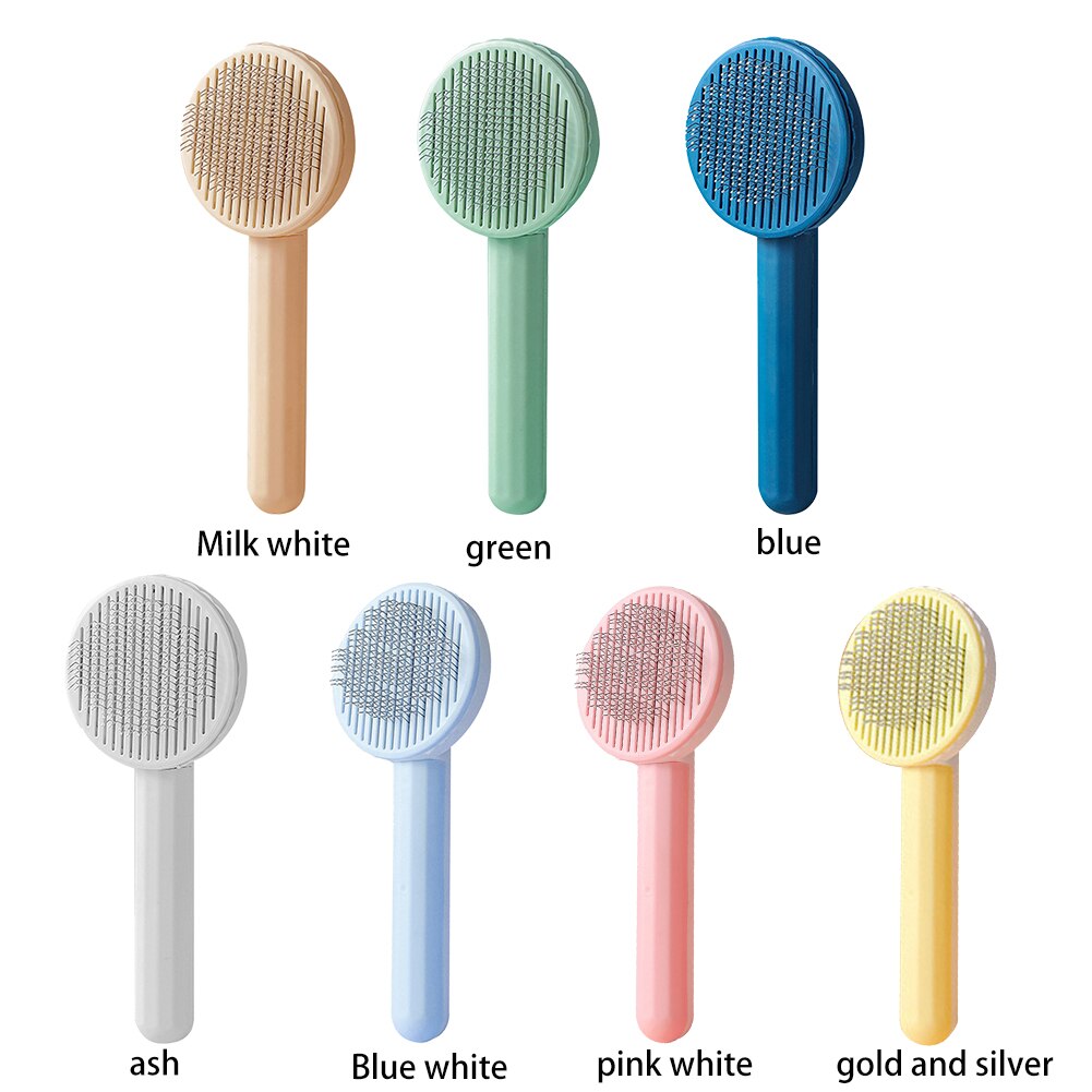 Huisdier Kat Borstel Kat Kam Huisdier Verzorgen Kam Automatische Katten Haar Borstel Zelfreinigende Slicker Brush Voor Honden Katten kat Accessoires