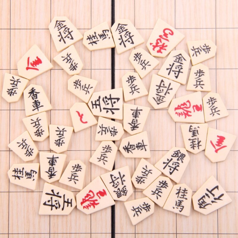 Japan Shogi Magnetic Foldable Japanese Chess Game Board Game Puzzle Toy 25×25cm