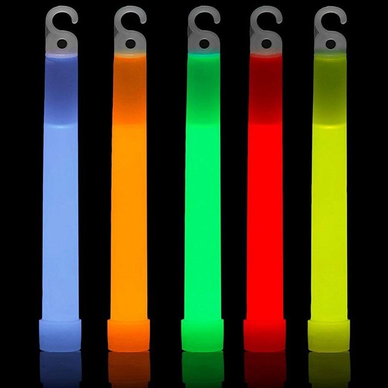 5pcs Light Stick Party Camping Emergency Survival Lights Glow Stick