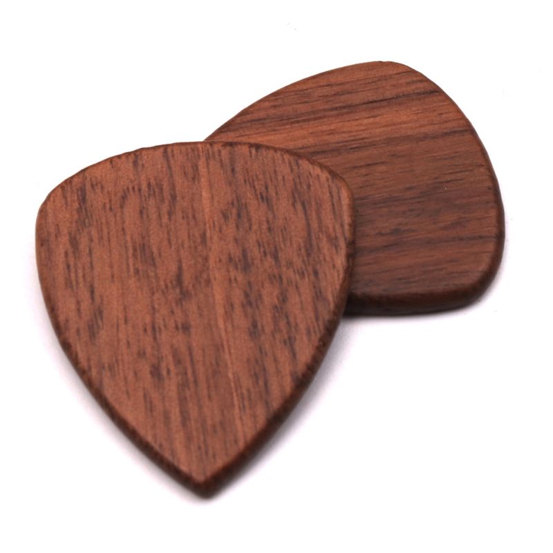 2 stuks Zwarte Walnoot Hout Skelet Akoestische Basgitaren Pick Peddels Gitaar Spelen Accessoires Skelet Akoestische