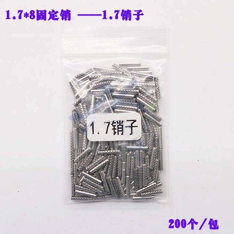Rvs Flip Sleutel hoofd vaststelling Pin voor Auto ingeklapte sleutel afstandsbediening 1.6MM x 8 MM, 1.7MM x 8 MM, 2MM x 5MM