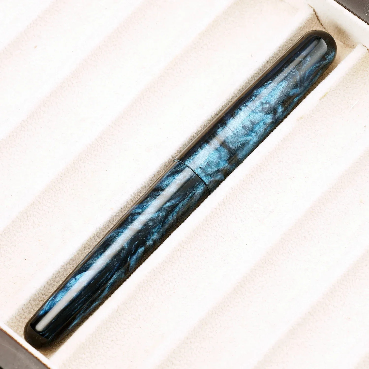 Fuliwen 017 Resin Fountain Pen EF/F/M/Blade Nib Big Size Ink Pen Luxury Unique Irregular Patterns Pen for Office Business