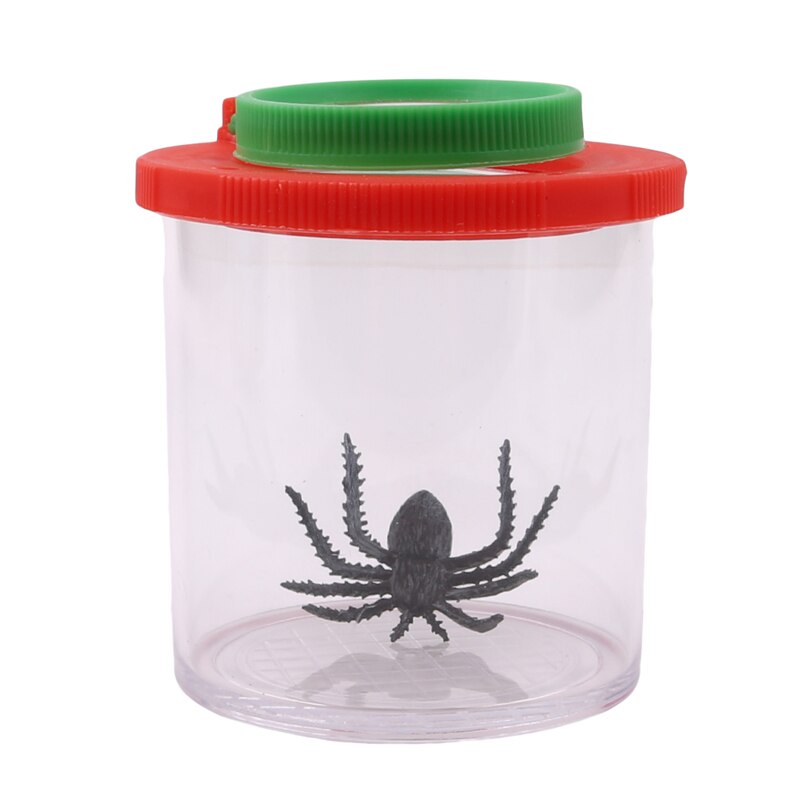 Plastic Fles Insecten Viewer Observatie Insecten Kleine Dier Vergrootglas Vergrootglas Cilindrische Spider Educatief Speelgoed