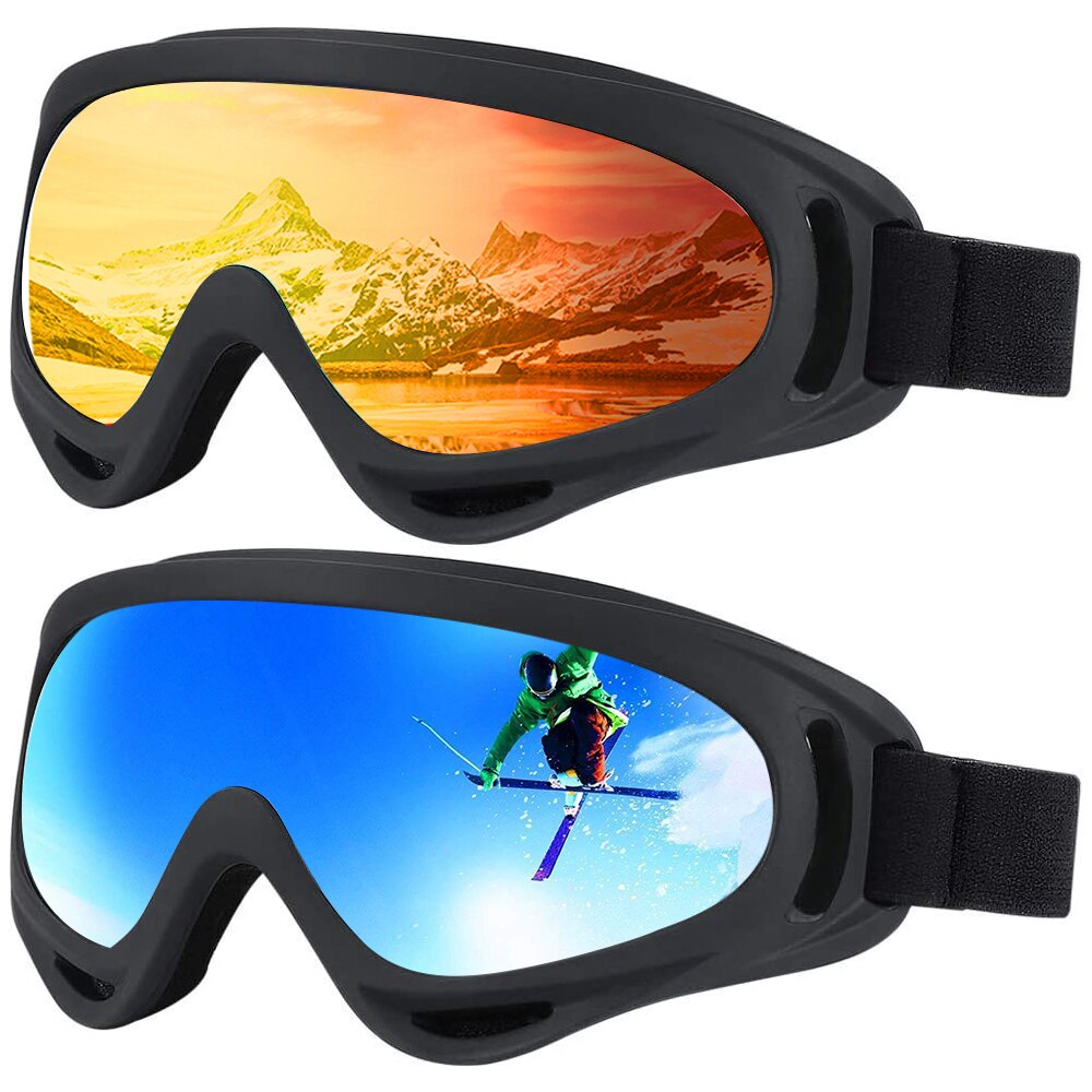 Ski snowboard bril  uv400 bescherming anti-condens wintersportbril motorbril berg skiën mannen vrouwen masker bril