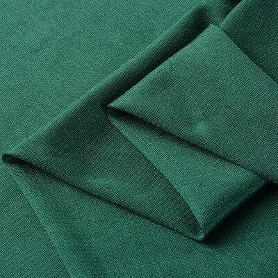 High-elastic and light-elastic knit Ribery fabric lining lining chiffon skirt fabric elastic force. soft. Drape. Silk luster.: 20 Dark green