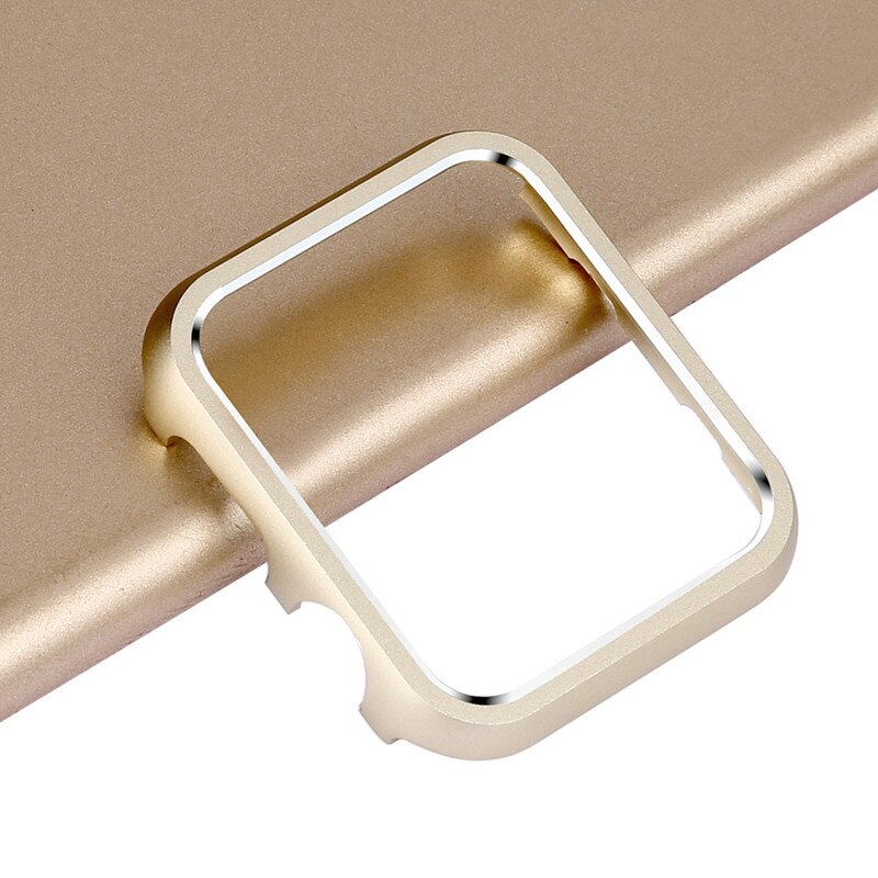 for iWatch 4 5 Case Aluminum Metal Frame Alloy Protector Cover Case Perfect Fit for Apple Watch Series 1 2 3 38mm 42mm 40mm 44mm