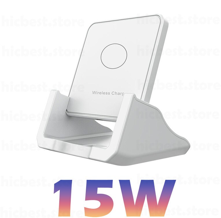 15W Wireless Charger Stand for Samsung S20 Note 20 Ultra Wireless Charging Induction Charger Pad for iPhone 12 SE 11 Airpods Pro: 3