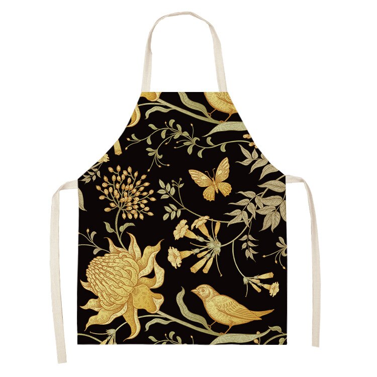 Retro Flower Kitchen Apron Series: WQ0129-19