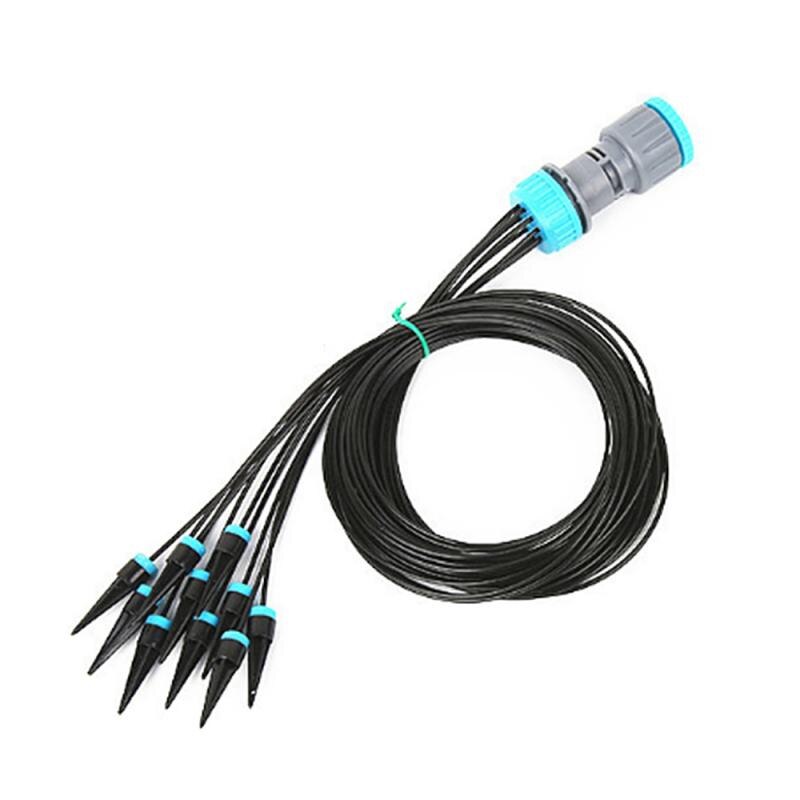 10 Heads Drip Irrigation Kit Adjustable Greenhouse Plant Watering System Automatic Watering Device for Water-Saving Plant Flower: Default Title
