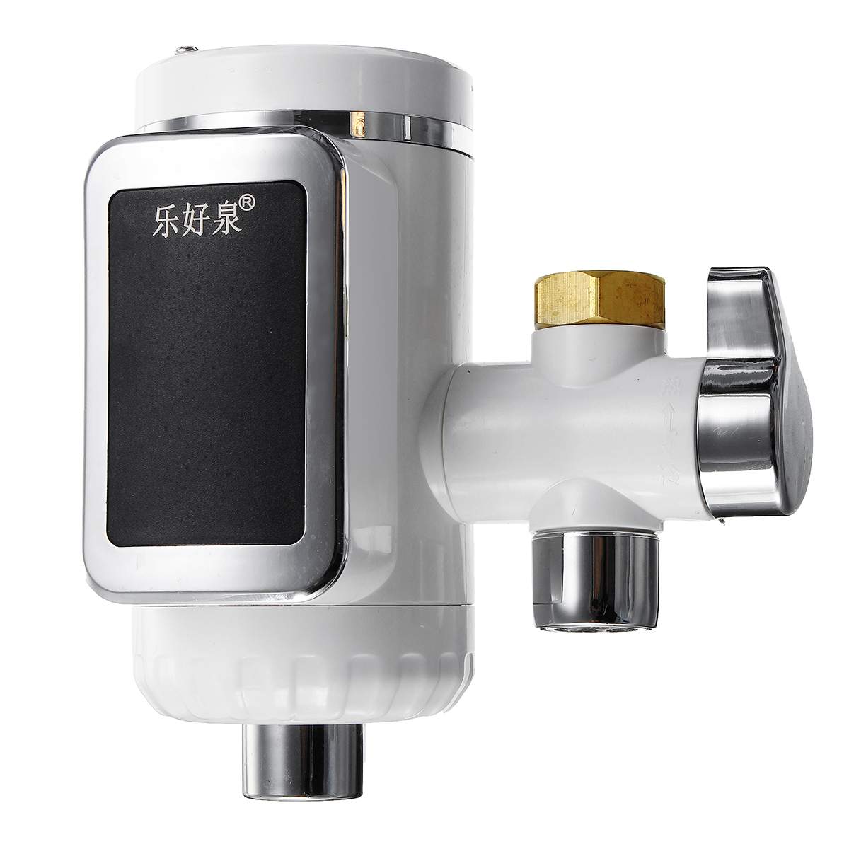 Electric Faucet Water Heater Kitchen Cold Heating Faucet Tankless Digital Instantaneous and cold Water Tap with Adapter