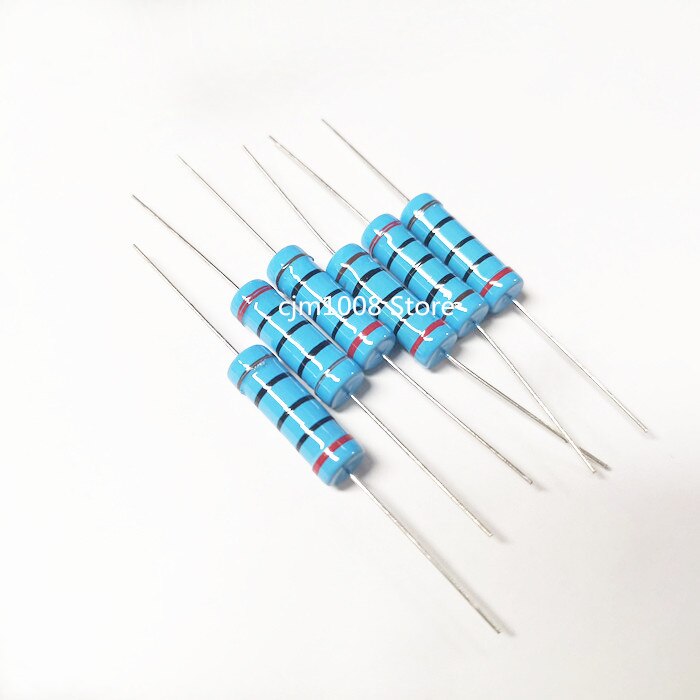 10PCS Metal film resistor resistance 1% 5W 560K 620K 680K 750K 820K 910K 1M 1.2M 1.5M 1.8M 2M 2.2M 2.4M 2.7M 3M ohm