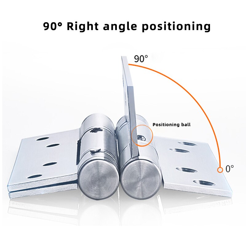 Stainless steel Invisible Door Hinge Buffer Hinge Concealed Door Hinge Door Closer Load Bearing Hing