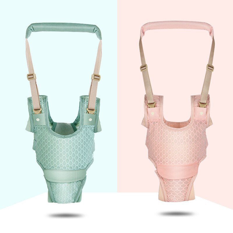 Baby Harnas Aankomst Loopstoeltje Katoen Mesh Kinderen Reins Leiband Rugzak Kids Stok Sling Wandelen Assistant Gordel