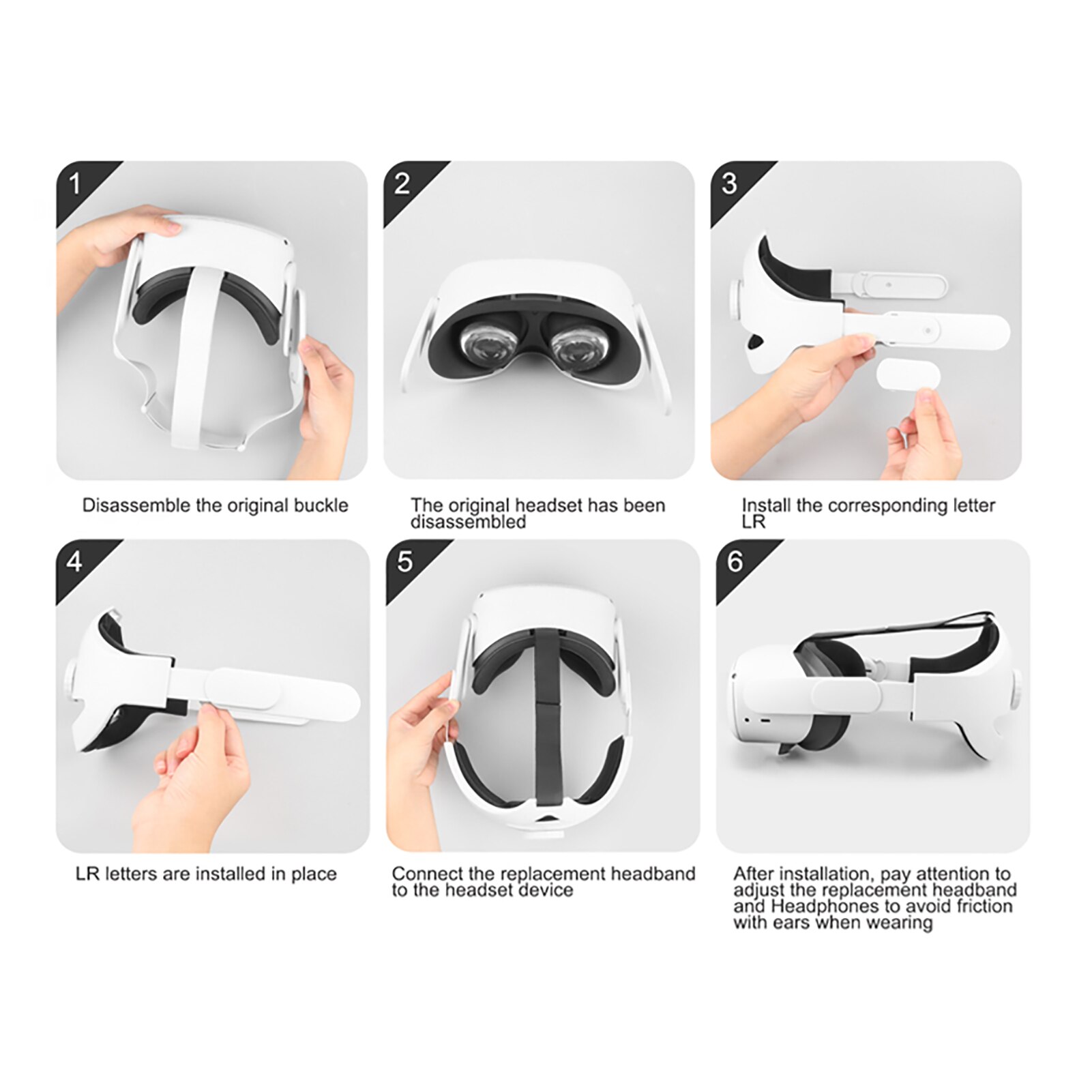 Verstelbare Voor Oculus Quest 2 Virtuele Head Strap Vr Elite Band Comfort Verbeteren Ondersteunende Forcesupport Werkelijkheid Toegang Verhogen