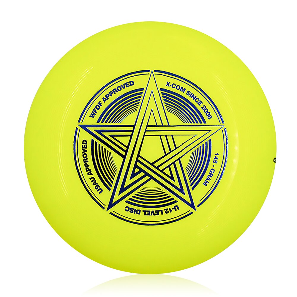 Professionele Flying Disc 9.8 Inch 145G Plastic Vliegende Schijven Outdoor Play Toy Sport Disc Voor Junioren Water Sport Jongens kids: YELLOW