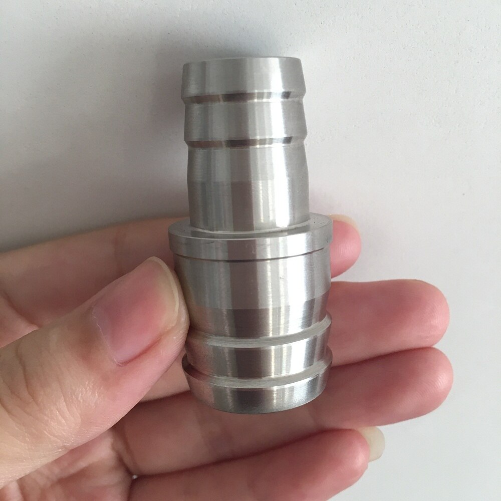 Aquarium roestvrij staal 16mm to 22mm slangadapter waarde  co2 luchtslang connector converter aquarium waterleiding verbindingsset